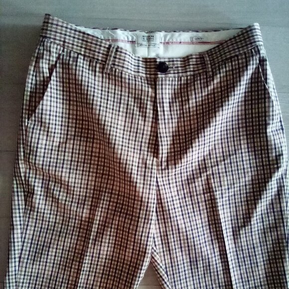 SCOTCH AND SODA Amsterdam Winter Edition  Mens Pants Plaid 30/32 - Picture 1 of 7